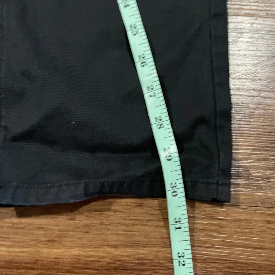 Pantalones Bonobos ajustados a medida negros chinos informales algodón preppy para hombre talla 33X30 Foto 3 de 4