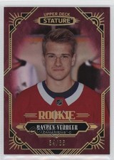 2020-21 Upper Deck Stature Rookies Red 34/85 Hayden Verbeek #200 fm0