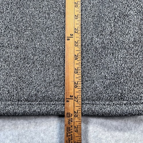 Spyder Sweater Fleece Jacket Men's Small Gray Knit Jacquard Full Zip Spider Logo - Picture 4 of 14