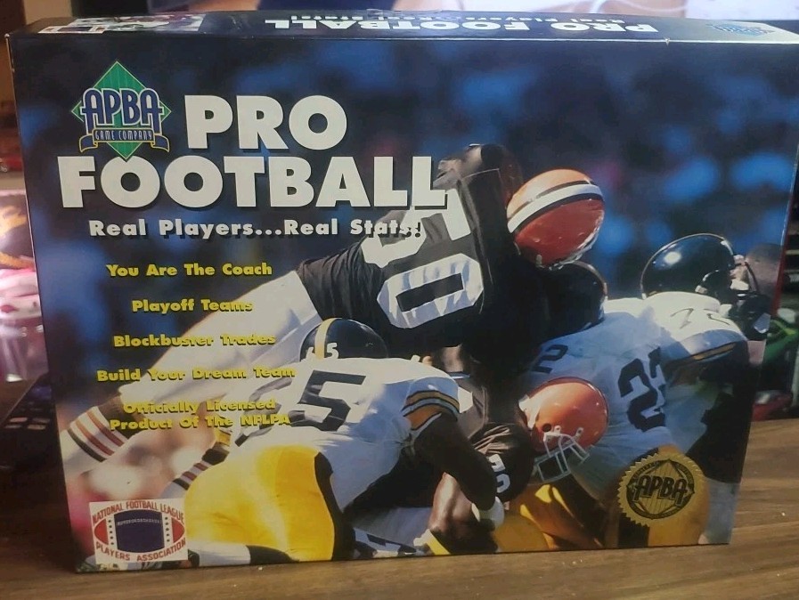 APBA Pro Football Limited Edition Game 1994-95 Playoff Teams Complete
