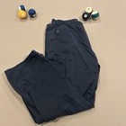 Wrangler Authentics Men’s Blue Cargo Pants Relaxed Straight Leg Cotton Canvas 38 — photo 2