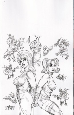 Harley Quinn X Elvira Nr 2 Neuware DC 2025 new 1:10 Variant Cover U