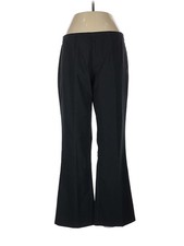 NWT Peace of Cloth Women Black Dress Pants L