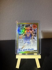 🔥🔥Mikal Bridges Gold Rainbow Autograph /50 #80B2-MB 2025 Topps knicks🔥🔥