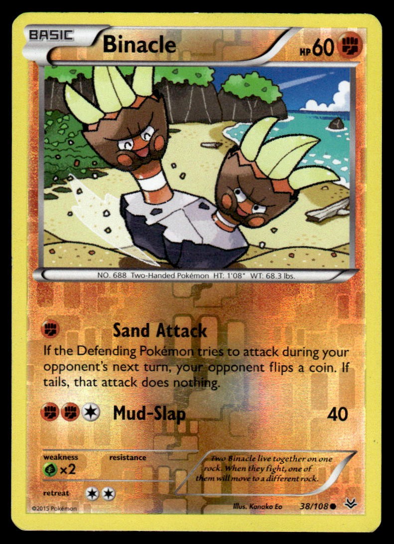 XY - Roaring Skies #38/108 Binacle