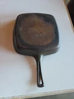 Unmarked Wagner Cast Iron Square Skillet Vintage Made in USA