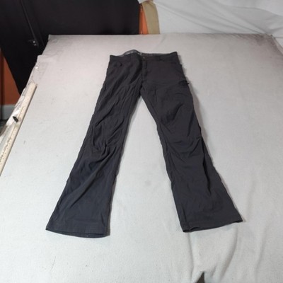Wrangler ATG Pants Mens 34x32 Black Spandex Hiking Outdoor Stretch Travel 33x31