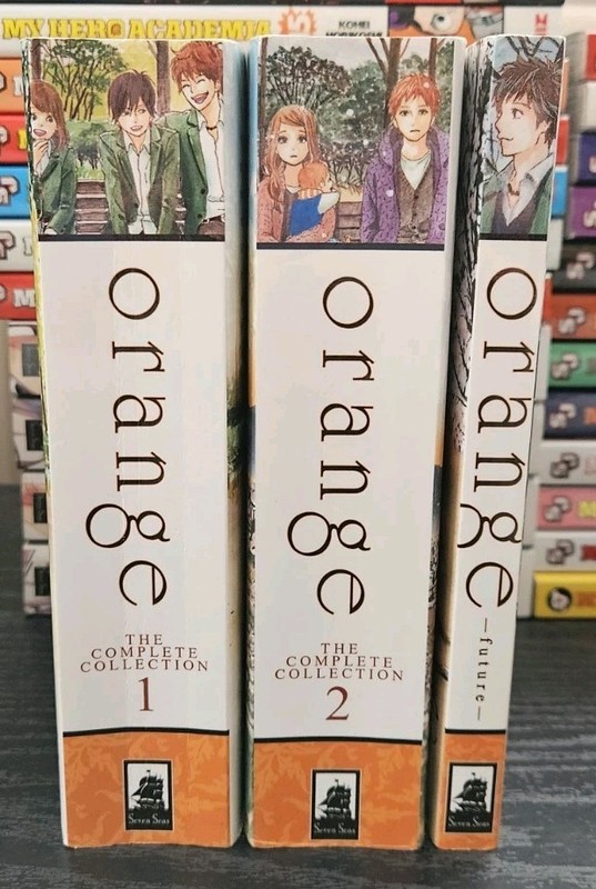 Manga Orange The Complete Collection Vol 1, 2 & Future English Volumes