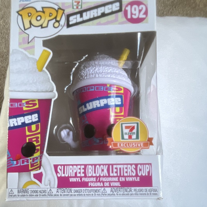 Funko Pop! Vinyl Slurpee (Block Letters Cup) #192 Figure 7-Eleven Exclusive