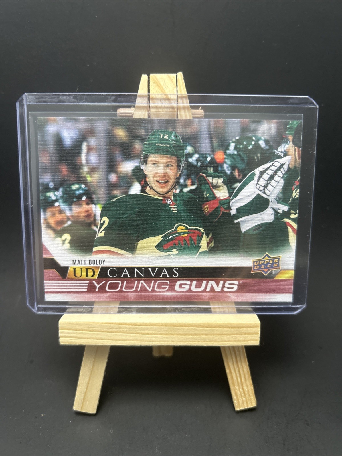 2022 23 Upper Deck Matt Boldy Young Guns Canvas #C93 Minnesota Wild