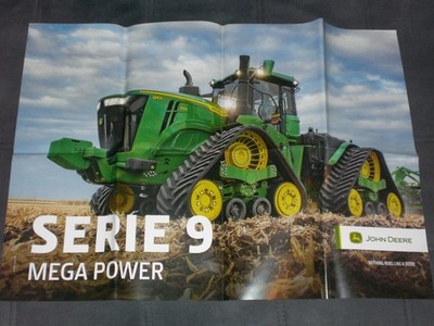 JOHN DEERE SERIE 9RX Raupentraktoren Poster ( JD 308 )