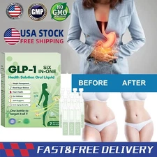 GLP-1 SIX-in-ONE Health Solution Oral Liquid, Advanced Body Care Liquids Drop US