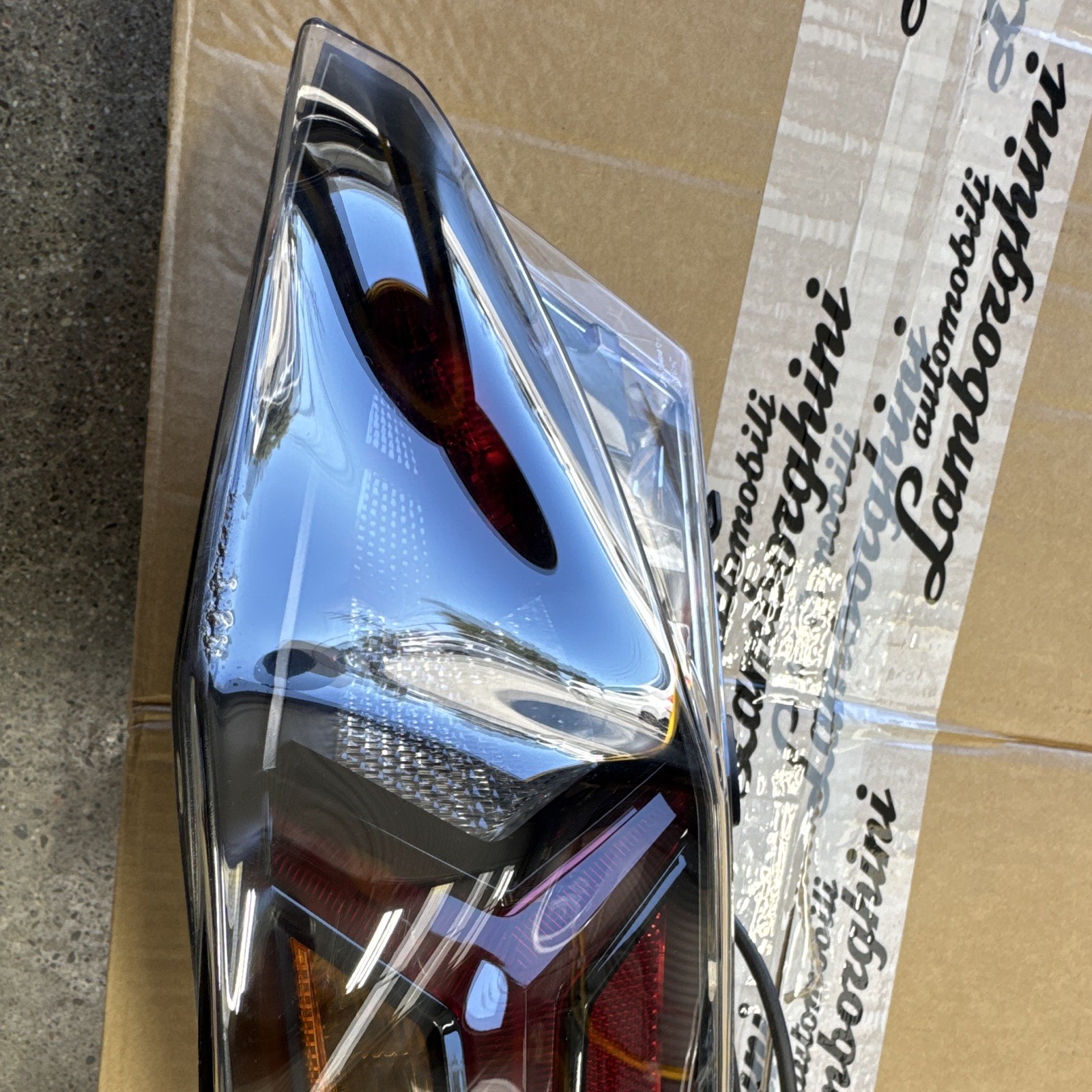 Lamborghini Aventador Ultimae 2022 Rear Left Tail lights Set