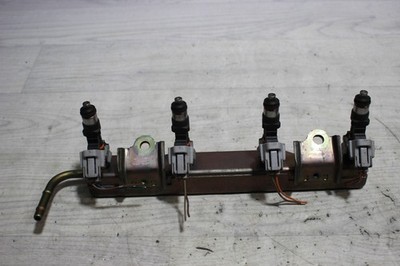 Einspritzleiste Einspritzdüsen 0280158013 / Benzin 1,2L Nissan Micra K12 Bj,04
