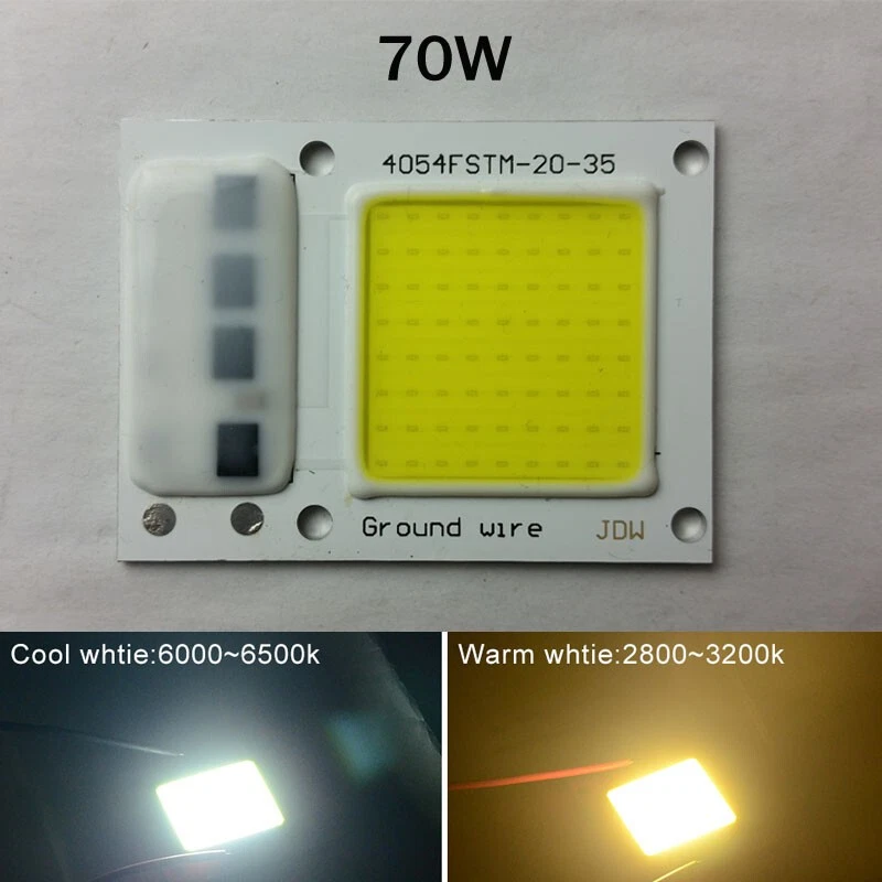 LED Chip 220v 10w 30w 50w 20w COB ad alta potenza SMD AC 230V luce bianca - Immagine 3 di 4
