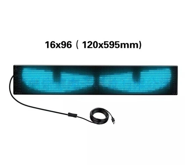 Truck-Specific Devil's Eye LED-Screen Car Eye Light Truck Dynamic LED Light - Image 3 of 4