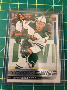 2018-19 Upper Deck Series 1 Young Guns # 213 Jordan Greenway RC