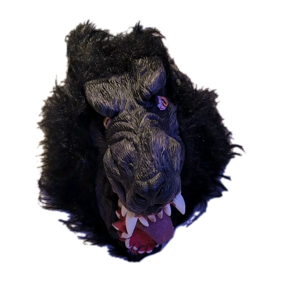Halloween Mask Wolf with Fur Adult Size - Image 2 of 4
