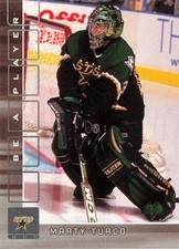 Marty Turco 2001-02 Be a Player Memorabilia #151 Dallas Stars