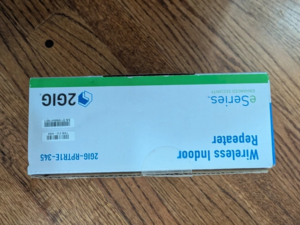 Repetidor inalámbrico 2GIG 345 MHz serie e - alarma de seguridad para el hogar 2GIG-RPTR1e-345 Foto 3 de 4