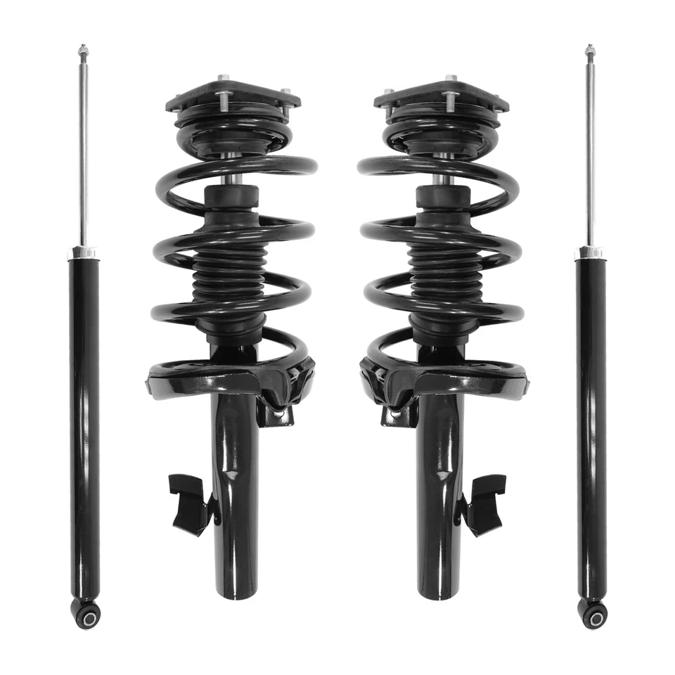 2004-2011 Volvo S40 FWD Front Complete Struts & Rear Shock Absorbers Foto 2 de 4