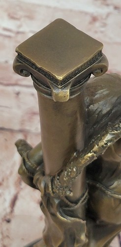 Bronze Joan of Arc Sculpture French Legend Collectible Fine Art Statue Artwork - Picture 9 of 10