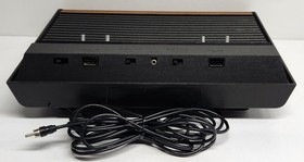 Atari 2600 CX-2600A Woodgrain 4 Switch Video Game Console ONLY - Tested Working