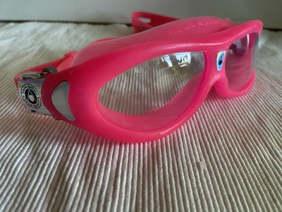 Schwimmbrille für Kinder Aqua Sphere - nur einmal benutzt - verstellbar - pink