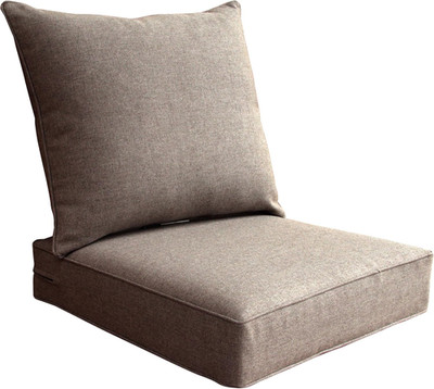 Sunbrella Outdoor Deep Seat Chair Cushions - Foam & Blend Nomad Fabric