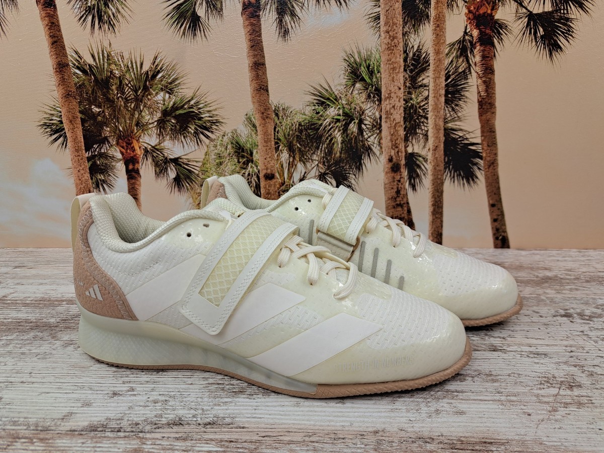 Adidas Adipower 3 Weightlifting Shoes Warm Sandstone IH8235 Women's Size 8  NEW | eBay