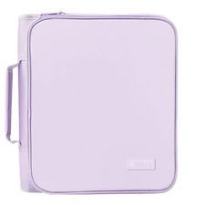 Zippered Binder Bag with Handle, 2-Inch 3-Ring O-Ring, 500-Sheet Capacity, In