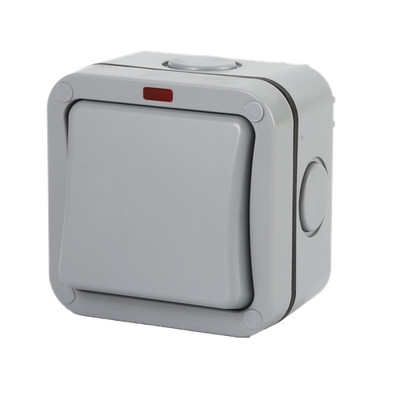 Securlec Single Outdoor Wetterfester Schalter 2 Wege IP66 UK