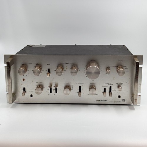 Pioneer Spec 1 Preamplifier 1970s Japan Vintage Hi-Fi 90dB S/N Tested Works