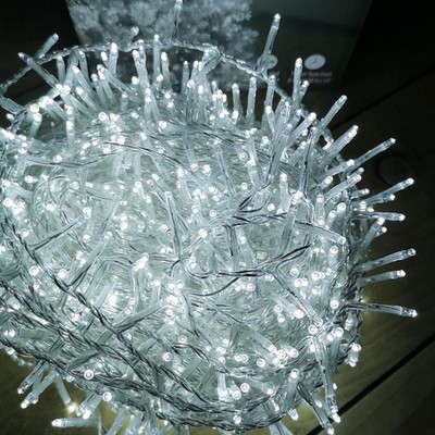Premier 1000 LED Weihnachtsbaumbeleuchtung TreeBrights Timer 25m kaltweiß