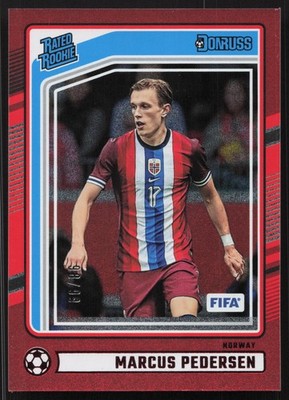 2024-25 Donruss #182 Marcus Pedersen Red #/99
