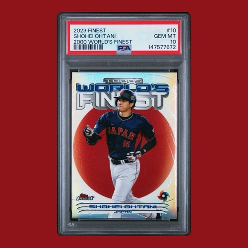 2023 Topps Finest - 2000 Topps Finest World's Finest Shohei Ohtani #2000-10