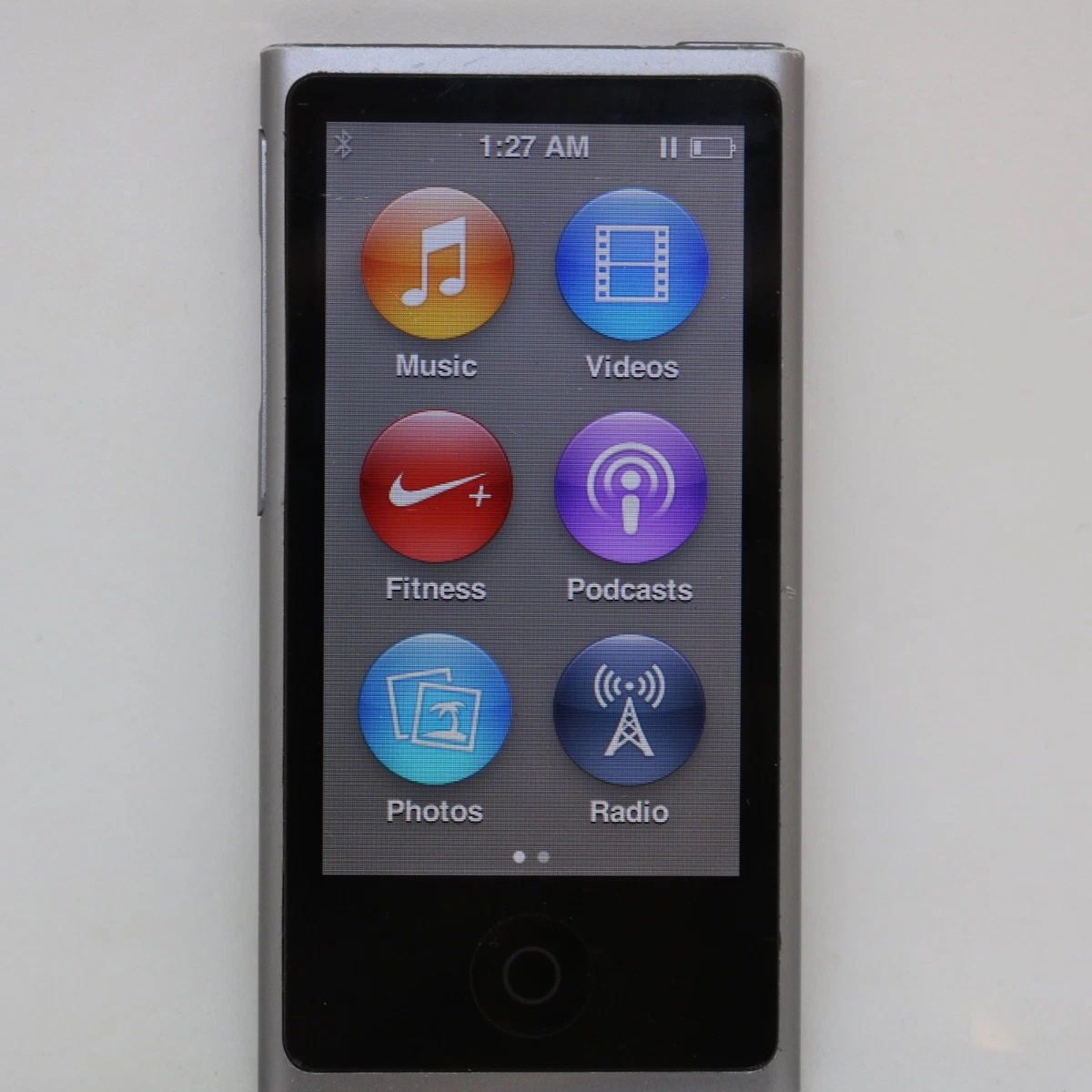 Apple iPod nano 7. Generation Graphit (16GB) MP3 Player / Bluetooth / Händler