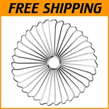 Steel Garden Stakes - Galvanized Tent Pegs, 100 Pack