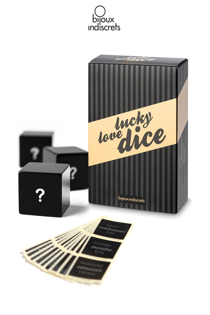 Dés Lucky love Dice le cadeau de Saint-Valentin romantique