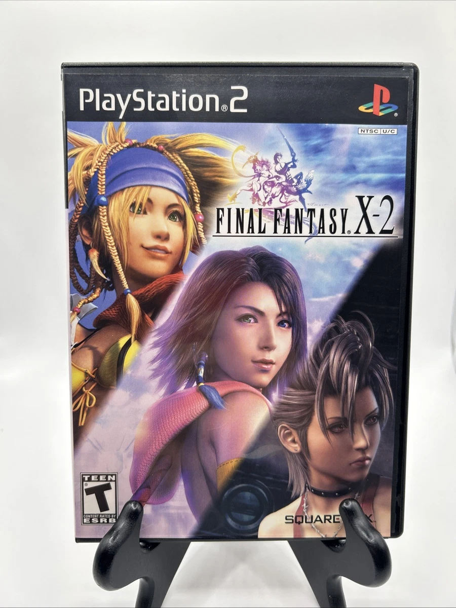 Final Fantasy X Sur PS2 – Squaresoft – étiquette Rouge, Sans Manuel – Bon état