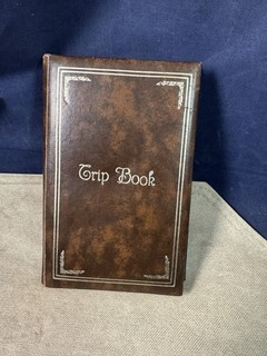 1967 Handwritten European Travel Diary Trip Book NY to Spain Portugal