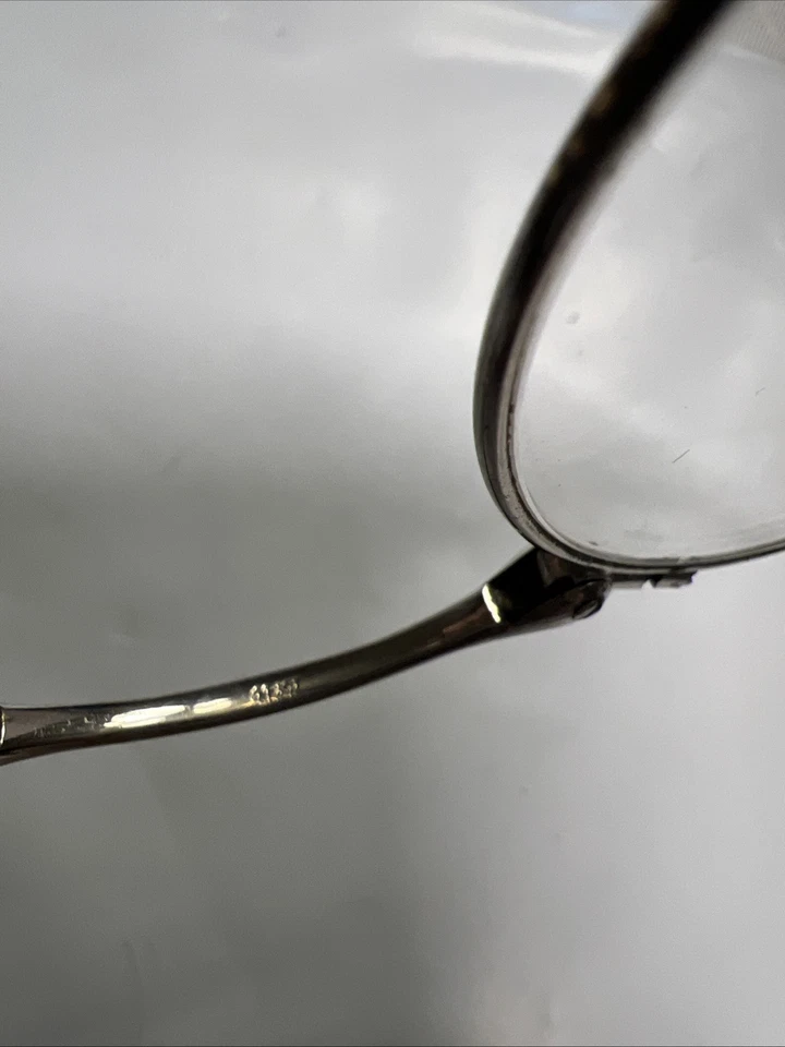 Gafas de ópera plegables victorianas con cadena de plata de ley estampada Foto 4 de 4