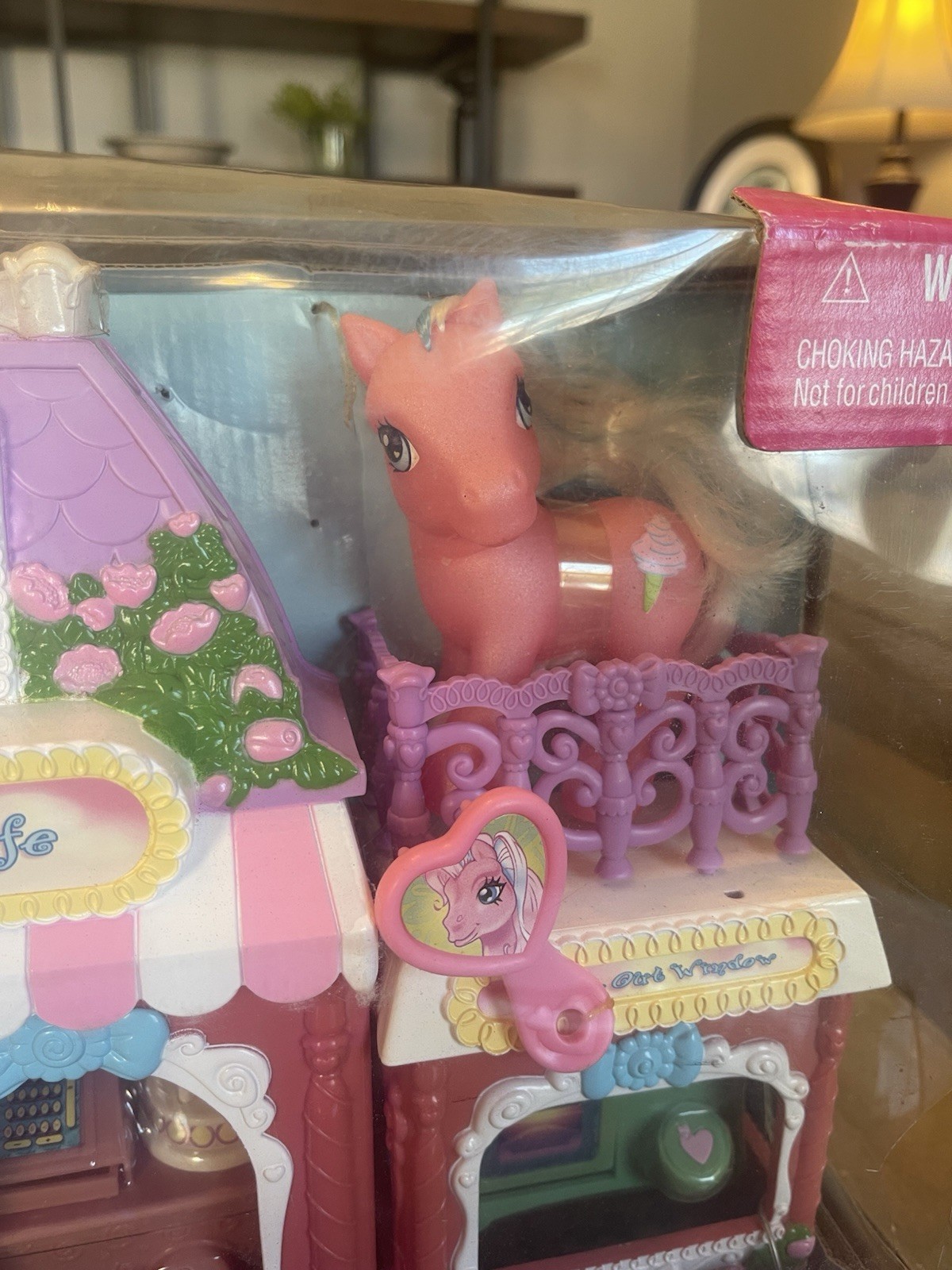 как выглядит My Little Pony 2003 Cotton Candy Cafe G3 Oven Table and Cash Register фото