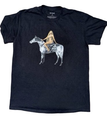 Beyonce Renaissance T-Shirt Mens M Horse Bikini Promo Pose Concert Tour