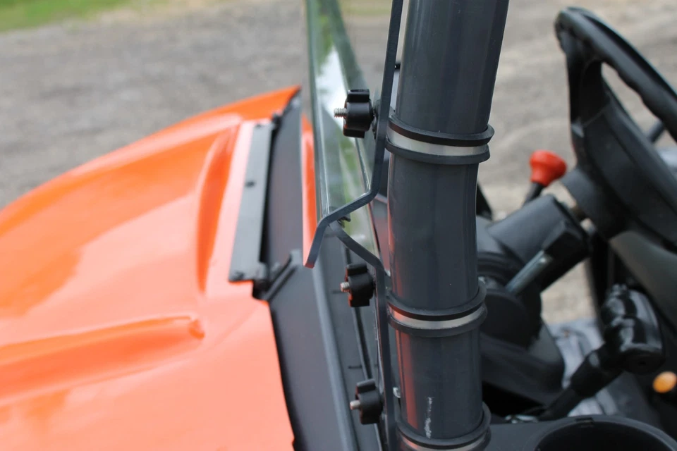 A&M Two-Piece Vented Windshield for KUBOTA RTV X SERIES (2014-2025 Models) - Image 4 of 4