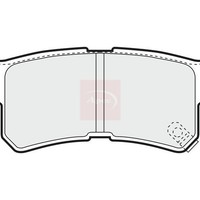 Hyundai Matrix FC 2001-2010 BremsbeläGe Hinten Apec (R90) PAD1121