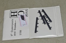 HO scale PARTS Grandt Line 5180 queenposts & beam 6" (4) HOn3 narrow gauge