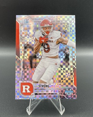 2025 Topps Bman Chrome U- Ian Strong #119 X-Fractor (1st)