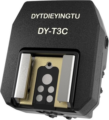 DY-T3C for Canon Camera Flash Hot Shoe Adapter Mount Top-Mounted Expansion Ac...