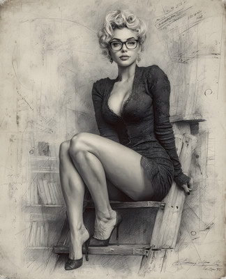8x10 Character Illustration Art Print - 232507443